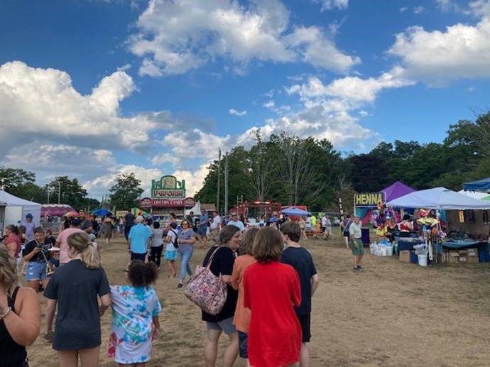 Blumenthal attended the Brooklyn, Chester, and Terryville Lions County fairs.